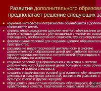 Круглый стол «О перспективах развития системы дополнительного образования в России